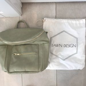 Fawn Design Original Diaper Bag -Sea Glass